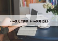 seo优化三要素（seo网站优化）