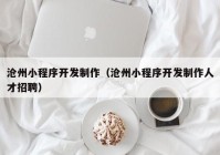 沧州小程序开发制作（沧州小程序开发制作人才招聘）