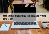 昆明软件开发公司排名（昆明app软件专业开发公司）